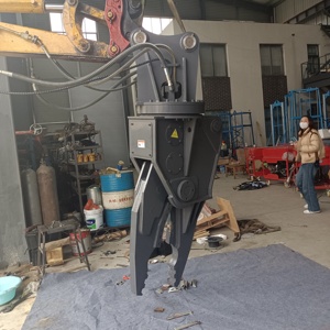 Déchets de fer à ferroberge - Cisailles hydrauliques pour excavatrices - Pinces de démolition pour usines de structures en acier - Product Image 3