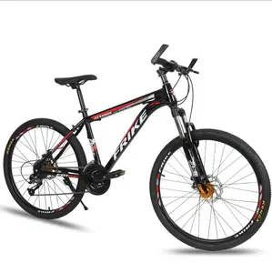 Bicicleta de Montaña de acero al carbono para jóvenes, 24 26 27,5 29 velocidades, color blanco, negro y azul, alta calidad