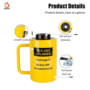 Gato Hidráulico Portátil RCH-2050 de 20T para Reparación de Automóviles, Cilindro Hueco con Bomba Manual, Gato Dividido para Mantenimiento de Vehículos - Product Image 6