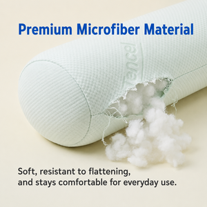 Almohada de microfibra Tencel premium que ofrece una frescura transpirable, comodidad, soporte suave y un sueño relajante para el hogar y uso hotelero. - Product Image 6