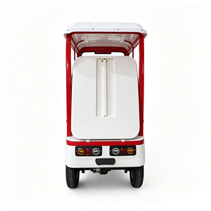 Voiturette de golf électrique Holladay 800W à <span class=keywords><strong>2</strong></span> <span class=keywords><strong>places</strong></span>, quadricycle électrique pliable avec plateau de chargement arrière, vélo électrique à quatre roues avec toit - Product Image 2