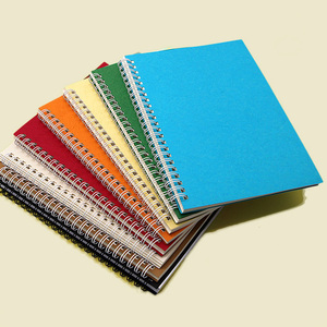 Sổ Tay Xoắn Ốc Học Sinh A5 Sổ Tay Nhật Ký Bìa Cứng Giấy Kraft In Logo Tùy Chỉnh - Product Image 1