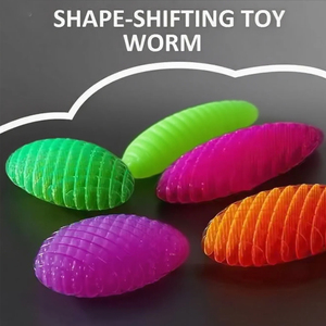 Bán Hot Bán Buôn Morf Worm Thần Đạo Đồ Chơi Morph Trẻ Em Của Nóc Căng Thẳng Cứu Trợ Kid Của Đồ Chơi Phim Hoạt Hình - Product Image 3