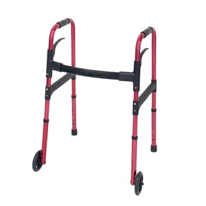 China Factory Wholesale <b>Walker</b> And <b>Rollator</b> Aluminum <b>rollator</b> <b>Walker</b> Folding Lightweight Adult <b>rollator</b> <b>Walker</b> For Adults - Product Image 1