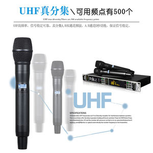 GAW-G15 Profession Stage KTV Conference Effectuer un système de micro sans fil UHF True Diversity Digital Mic One-to-One Fréquence de verrouillage - Product Image 4