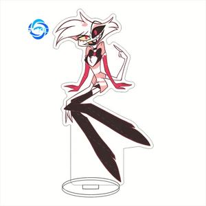 Hazbin Hotel Acryl Standee - Charlie Vaggie Alastor Adam Anime Schreibtisch Dekor für Fan Sammler Geschenk Western Cartoon Merchandise - Product Image 3
