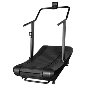 Curved Treadmill Commercial Fitness Equipment Running Machine Manual Curved Treadmill