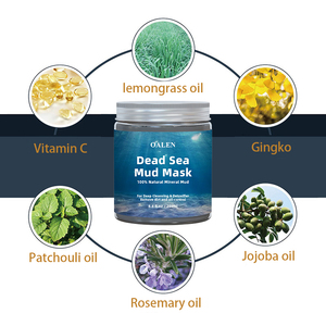 OEM ODM Best Pore Cleaner naturale a base di erbe Anti-invecchiamento e nutriente maschera di fango facciale mare morto - Product Image 2