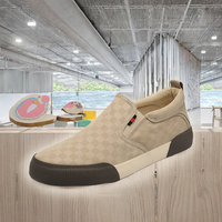 Nouvelles Espadrilles en Toile Plates Casual pour Hommes, Chaussures Légères pour le Printemps, l'Été, l'Automne et l'Hiver, Chaussures Casual Tendance pour Hommes