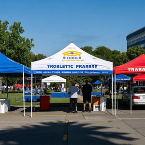 Thương mại 10x20ft bật lên các sự kiện bên lều 3*3m gấp tán gazebo lều 3x6 với lốp cho thị trường Châu Âu triển lãm thương mại lều - Product Image 2