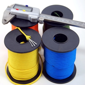 Cuerda <span class=keywords><strong>de</strong></span> Paracaídas Trenzada <span class=keywords><strong>de</strong></span> <span class=keywords><strong>Nylon</strong></span> <span class=keywords><strong>de</strong></span> 3 Hilos, 3mm, 400LBS, Ligera, Micro Cord, Venta al Por Mayor - Product Image 4