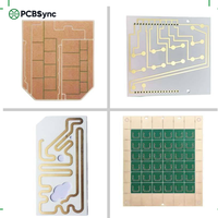 Circuit imprimé céramique ENIG Surface 96% alumine pour substrat d'amplificateur de puissance RF