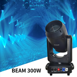 Luz LED Sharpy Beam para DJ, DMX512, 300W, con Patrones LED, Cabeza Móvil para Bares y Discotecas - Product Image 1