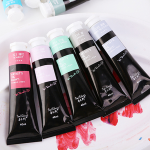 Juego de Pigmentos de Pintura <span class=keywords><strong>al</strong></span> Óleo de Alta Calidad para Niños, 24 Colores, 40 ml, Marca Rubens, para Pintar y Crear - Product Image 2