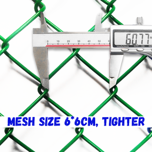 Valla de hierro tejido galvanizado SRX, eslabón de cadena recubierto de PVC fácilmente ensamblado, venta de enrejado de valla ciclónica/tipo de producto de puerta - Product Image 2