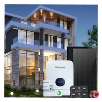 Panneaux solaires Système d'énergie solaire de bonne qualité Onduleur solaire 6000watt 8000watt Prix Onduleur solaire hybride 10000watt