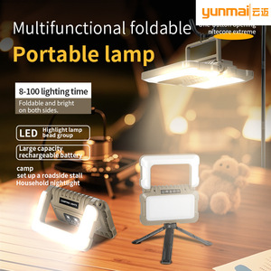 Lámpara de Camping Y07 180, Luz de Trabajo LED Plegable con Trípode para Acampar al Aire Libre y Pescar de Noche - Product Image 4