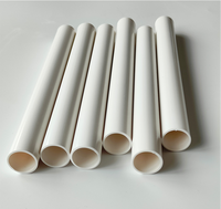 Tuyau de Conduite de Câbles en PVC UPVC Prix Usine en Gros, Longueur 4 et 6 Mètres, Conforme à la Norme BS4607, Goulotte de Guidage de Câbles en PVC