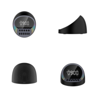 DIY Mix Sound White Noise Slaapgeluidsmachine RGB Sfeerverlichting Wekker Draadloze Speaker