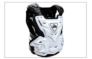 Gilet de cyclisme blanc en PP pour adulte, <span class=keywords><strong>protection</strong></span> de la poitrine pour le sport, avec sangle de poignet réglable pour les kits de cyclisme - Product Image 4