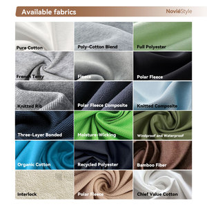 Chất Lượng Cao Biểu Tượng Tùy Chỉnh Thêu In Ấn 220 GSM 100% Polyester Lông Cừu Trống Lỏng Phong Cách Giản Dị Cộng Với Kích Thước Của Nam Giới Hoodies - Product Image 5