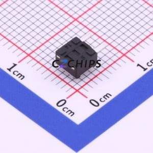 TS-1009B-AR03816 Tactile Switch Through hole Component THT Switch Single Pole Single Throw Round Button 1.6N Right Angle Insert - Product Image 2