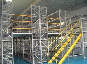 מותאם אישית מתלה מתכת עמיד מדף אחסון מדפי מחסני mzzanine - Product Image 2