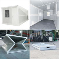 Maison modulaire moderne Maison en conteneur pliable portable avec fenêtre et porte pour appartement