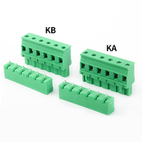 Reemplace Phoenix MVSTBW 2,5 2EDGKA 2EDGKB 7,62 MM Pitch Horizon Cableado Enchufe PLC Terminal 2P-24P