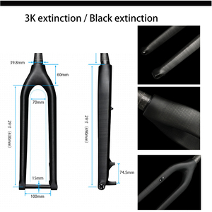 Venta caliente bicicleta mosso 29er tenedores grava rígido mtb Suspensión <span class=keywords><strong>delantera</strong></span> Horquilla 26er 27.5er bicicleta rockshox horquilla bicicleta de montaña - Product Image 5