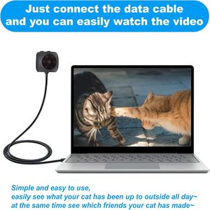 กล้องติดปลอกคอสัตว์เลี้ยง Lyml.E1 720P HD 2MP พร้อมการ์ด SD 64GB สำหรับแมวและสุนัข ฟังก์ชั่นบันทึกภาพตรวจจับความเคลื่อนไหว - Product Image 5