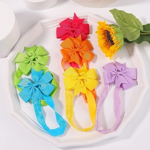 ริบบิ้นโกรเกรน 40 สี ของ OKAY Wholesale โบว์ผูกผมเด็กผู้หญิง ที่คาดผมเด็กอ่อน เครื่องประดับผมสำหรับเด็กแรกเกิดและเด็กเล็ก - Product Image 6