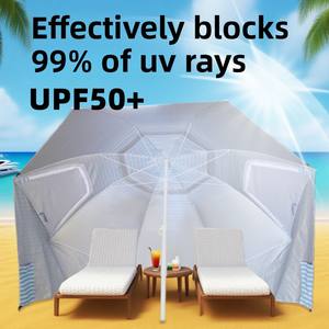 Carpa de Playa y Jardín de Alta Gama Personalizada con Toldo Tipo Alas, Práctica, Extra Grande, de Material Oxford, Sombrilla Manual para Exteriores - Product Image 3