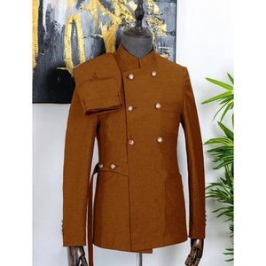 Setelan tuksedo pria, jas bisnis pria, jas pria kasual, jas tuksedo untuk pernikahan (Blazer + celana) 2 potong - Product Image 1