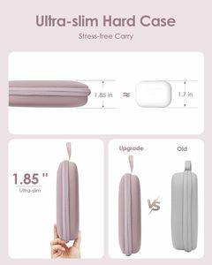 Estuche Rígido Superfino para Auriculares Sony/<span class=keywords><strong>JBL</strong></span>/<span class=keywords><strong>Bose</strong></span>/Soundcore Anker/BERIBES KVIDIO TOZO JLab Over-Ear - Product Image 4