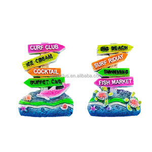 Imán de resina para delfín, resina azul Rosa gris - Product Image 1