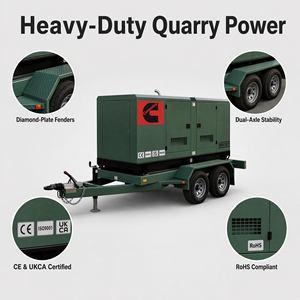 Groupe électrogène diesel Cummins Super Silent 30kVA 40kVA 50kVA 60kVA avec ATS, alimentation de secours d'urgence, groupe électrogène insonorisé personnalisé - Product Image 3