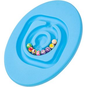 Tabla de Equilibrio Infantil de Goma Azul Cielo MD, Duradera para Jugar en Interiores, Mejora el Ejercicio Físico y las Habilidades de Laberinto, Antideslizante - Product Image 3
