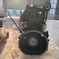 Moteur diesel Cummins 4BTA - Moteur turbocompressé 4 cylindres pour machines de construction/marines avec certificats
