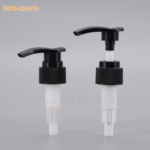 Bomba Dosificadora de Loción de Plástico PP Acanalado Modelo 501B 28/410 de 4 ml, Dispensador Antiderrames para Botellas de Champú, Gel de Ducha y Cosméticos - Product Image 2