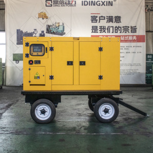 Générateur diesel portatif 50KW à 400KW type silencieux 50/60Hz fréquence 240V/230V tension évaluée - Product Image 2