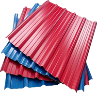 Z150 0.5mm Flexible Galvanized Corrugated Sheets Customization Colors for Commercial Construction Roof
