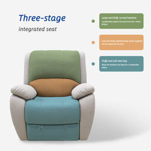 नई लक्जरी reclining सिनेमा सोफे चमड़े के सोफे सेट झुकनेवाला कुर्सी - Product Image 2