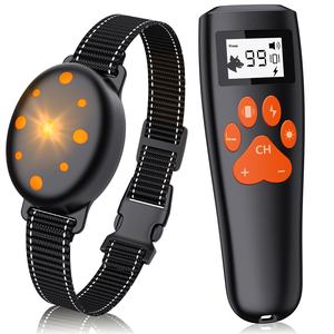 <span class=keywords><strong>Collar</strong></span> de entrenamiento electrónico recargable inteligente repelente de perros de plástico resistente al agua IP67 respetuoso con el medio ambiente personalizado - Product Image 1