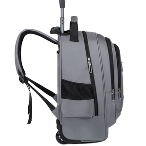 Maleta con Ruedas de Tela Oxford, Maleta con Ruedas Giratorias de Diseño Moderno, Maleta Geométrica con Cierre para Viajes Escolares - Product Image 6