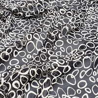 Tissu en soie de mûrier 100% biologique et durable, imprimé numériquement sur mesure, certifié OEKO-TEX, pour les marques de luxe pour la maison et la mode