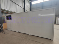 Cabine Pliable Préfabriquée Bureau Réception Acier ISOLÉ Assembler Conteneur Mobile Stockage Conteneur Portable Mini Maison Hangar