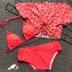 2019 Sexy Biquini Chuỗi Strappy Swim Wear Áo Tắm Áo Tắm Beachwear Đồ Bơi Phụ Nữ Brazil Bikini - Product Image 3