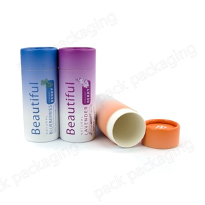 Tubo <span class=keywords><strong>de</strong></span> Papel Kraft Biodegradable Personalizado <span class=keywords><strong>de</strong></span> 2 oz, Envase <span class=keywords><strong>de</strong></span> Cartón Vacío para Bálsamo Labial, Desodorante en Barra y Cosméticos - Product Image 3