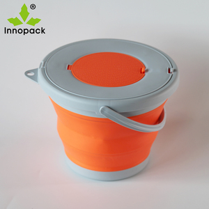 5 L 6 L 8 L 10 L Foldable <b>Plastic</b> Water Bucket for Fishing with Open Top - Product Image 2